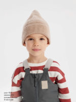 Leokid Вязаная шапка Lemi Almond Milk — изображение 2