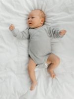 Mimibaby Боди с длинным рукавом серое — изображение 2