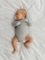 Mimibaby Боди с длинным рукавом серое — изображение 3