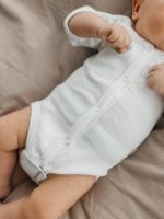 Mimibaby Боди с коротким рукавом молочный — изображение 2