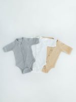 Mimibaby Боди с коротким рукавом молочный — изображение 7