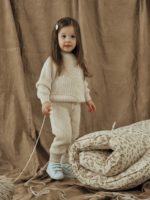 Mimibaby Комплект (джемпер, брюки) бежевый — изображение 2