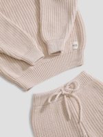 Mimibaby Комплект (джемпер, брюки) бежевый — изображение 6