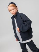 Bodo Костюм из футера с начесом (кофта на молнии, брюки) индиго — изображение 5