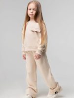 Bodo Костюм из футера (свитшот, брюки) песочный — изображение 3