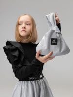 Bodo Сумка c люрексом серая — изображение 2