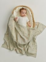 Buba Kids Муслиновая пеленка Кабардинские лошадки 115х115см — изображение 2