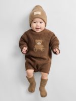 Happy Baby Боди вязаное коричневое — изображение 4