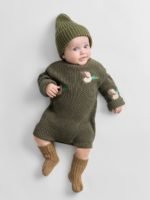 Happy Baby Боди вязаное темно-зеленое — изображение 4
