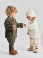 Happy Baby Кардиган вязаный темно-зеленый — изображение 4