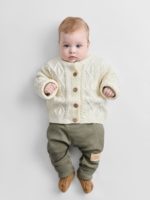 Happy Baby Кардиган вязаный молочный — изображение 2