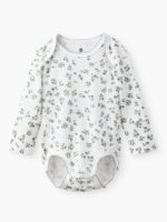 Happy Baby Набор из 3-х боди с длинным рукавом бело-голубой — изображение 16