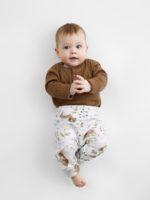 Happy Baby Набор из 3-х ползунков бело-голубые — изображение 4