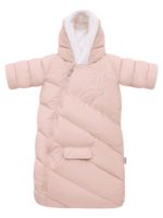 Mansita Конверт с ручками Puffy бледно-розовый