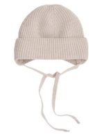 Loomknits Шапка вязаная с отворотом кешью