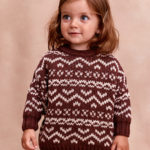 Loomknits Свитер вязаный шоколад