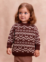 Loomknits Свитер вязаный шоколад