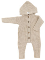Mimibaby Комбинезон из шерсти мериноса бежевый
