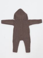 Mimibaby Комбинезон из шерсти мериноса кофейный — изображение 8