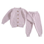 Mimibaby Комплект (кардиган, брюки) лавандовый