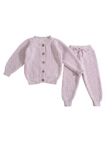 Mimibaby Комплект (кардиган, брюки) лавандовый