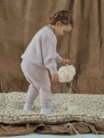 Mimibaby Комплект (кардиган, брюки) лавандовый — изображение 4