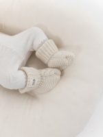 Mimibaby Пинетки из шерсти мериноса молочные — изображение 2