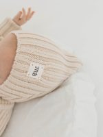 Mimibaby Шапка из хлопка Эльф бежевая — изображение 4