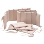 Perina Бортики для кроватки Sateen Collection бежевый 385см