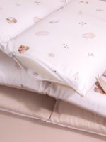 Perina Комплект постельных принадлежностей Sleepy бежевый 120х60см — изображение 9