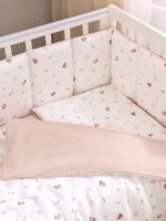 Perina Комплект постельных принадлежностей Sleepy бежевый 120х60см — изображение 4