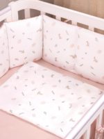 Perina Комплект постельных принадлежностей Sleepy розовый 100х70см — изображение 6
