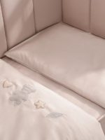 Perina Наволочка 60х40см и пододеяльник 142х101см Teddy Sateen Collection бежевый — изображение 2