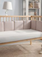 Perina Простыня на резинке Muslin белая 120х60см — изображение 3