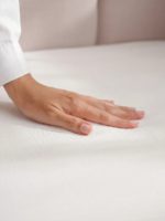 Perina Простыня на резинке Muslin белая 120х60см — изображение 2