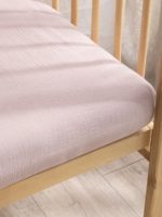 Perina Простыня на резинке Muslin мокко 120х60см — изображение 2