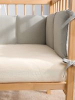 Perina Простыня на резинке Muslin молочная 120х60см — изображение 3