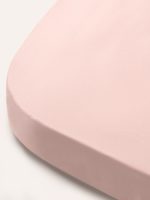 Perina Простыня на резинке Semi-oval розовая 100х70см — изображение 2