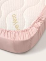 Perina Простыня на резинке Semi-oval розовая 100х70см — изображение 3