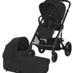 Cybex Коляска 2 в 1 Balios S Lux 2025 BLK Moon Black