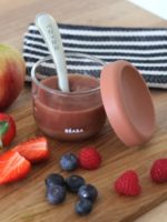 Beaba Стеклянный контейнер с крышкой Terracotta 150мл — изображение 2