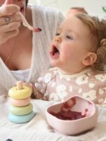 Beaba Тарелка силиконовая Suction Bowl Cotton — изображение 3