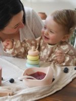 Beaba Тарелка силиконовая Suction Bowl Cotton — изображение 4