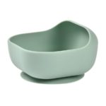Beaba Тарелка силиконовая Suction Bowl Sage Green