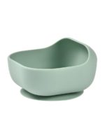 Beaba Тарелка силиконовая Suction Bowl Sage Green