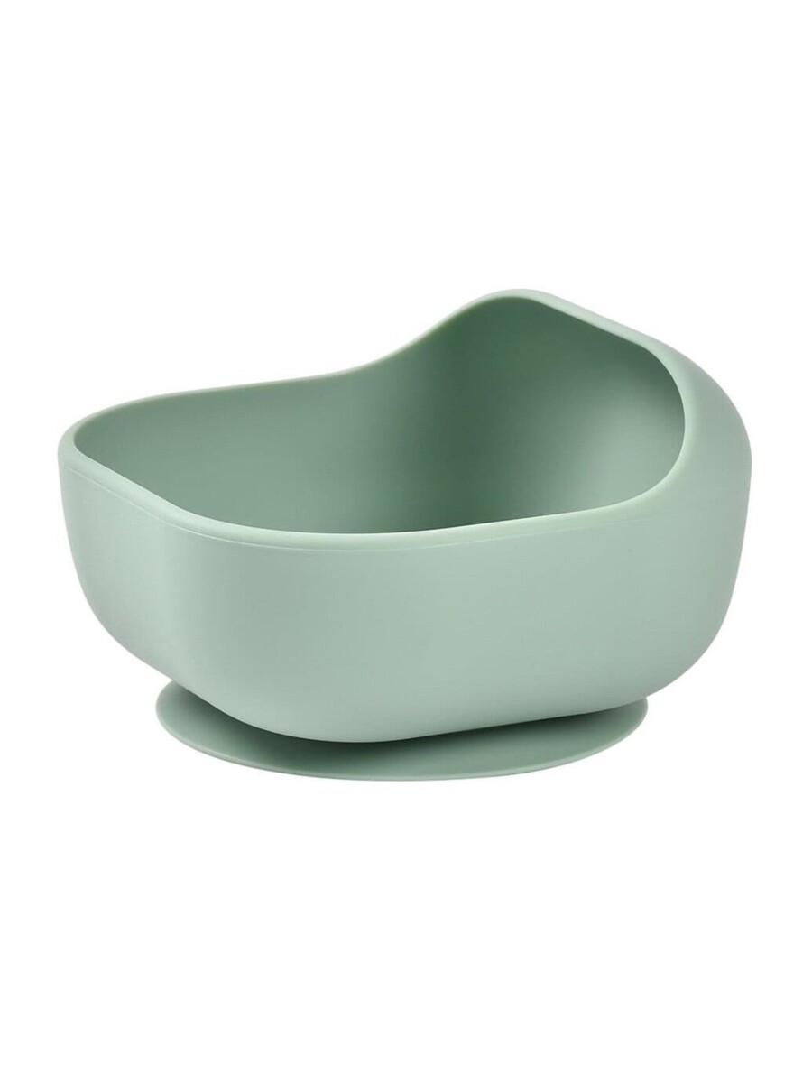 Beaba Тарелка силиконовая Suction Bowl Sage Green Beaba Тарелка силиконовая Suction Bowl Sage Green — изображение 1