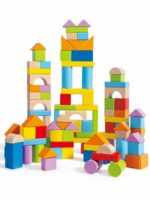 Hape Деревянный конструктор с контейнером-сортером — изображение 3