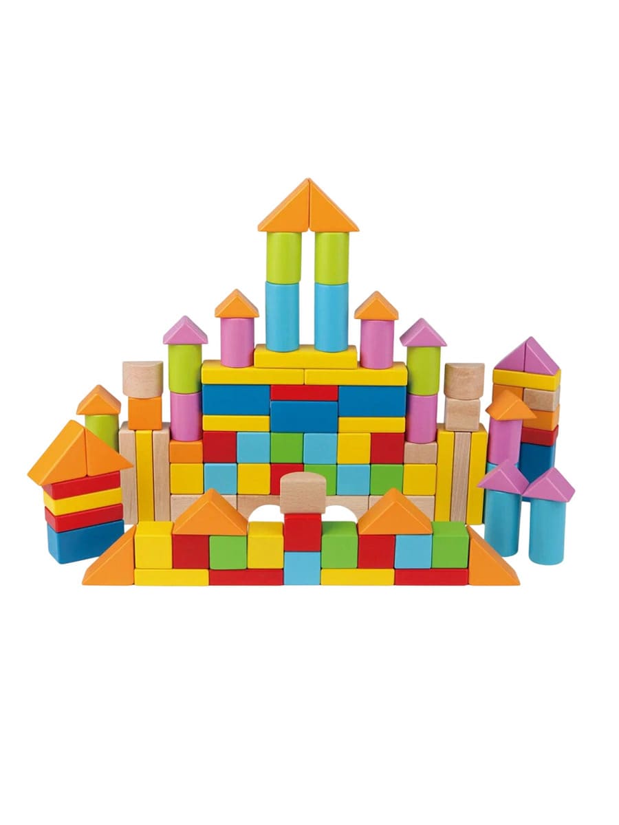 Hape Деревянный конструктор с контейнером-сортером Hape Деревянный конструктор с контейнером-сортером — изображение 1