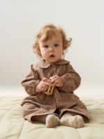 Loomknits Комплект (платье, брюки) шоколад — изображение 4