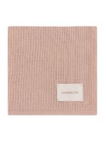 Loomknits Плед вязаный пудровый 108х108см